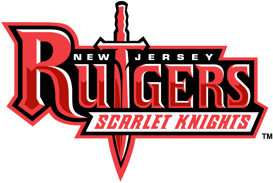 Rutgers Scarlet Knights 1995-2000 Wordmark Logo diy iron on heat transfer